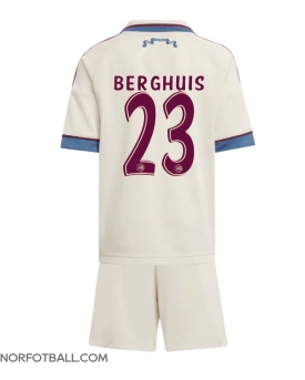 Billige Fotballdrakt Ajax Steven Berghuis #23 Replika Tredjedraktsett Barn 2025-26 Kortermet (med bukser)